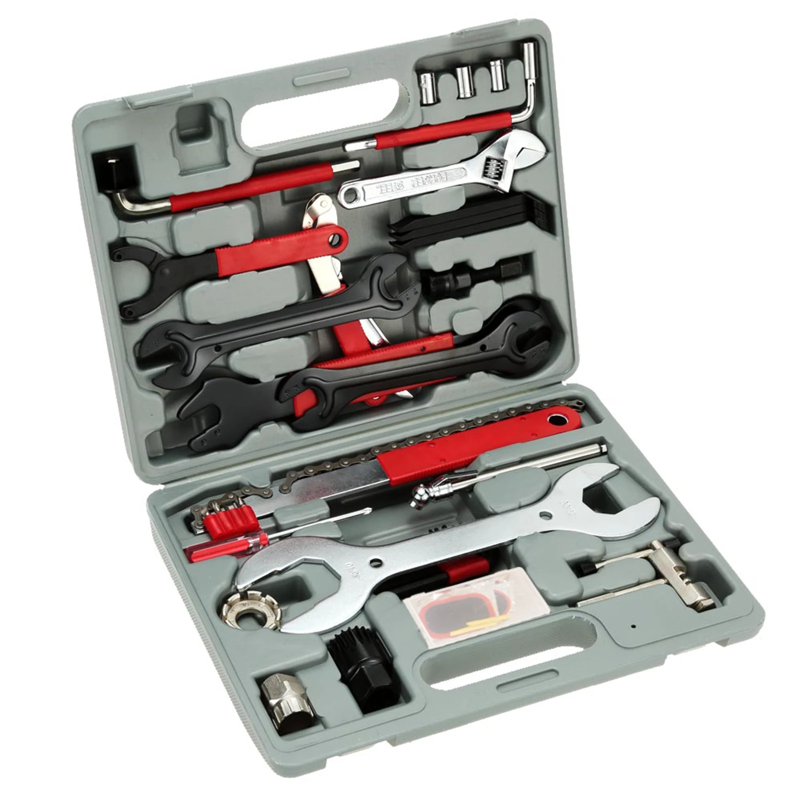 

Bike Spanner Crank Handling Tool Fixed Flywheel Handling Tool Portable Multifunctional Cycle Bike Repair Tool Kit Set