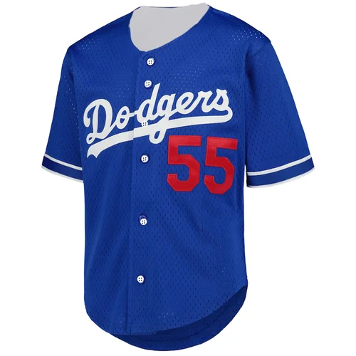 Imagen 2 del producto “¡Bombardero azul de los Dodgers 2025! 'HERSHISER 55' Bold Script + Ajuste retro: unisex para la gloria del béisbol atemporal!""