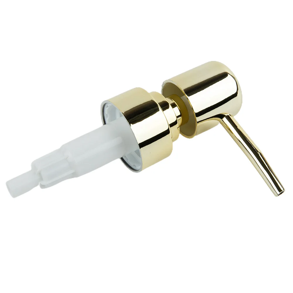 

High Quality Pump Head Tube 15cm Tube Length 1PCS 28 Teeth (2CC) 9cm Length ABS Gold Pearl Gold Silver For 28/400 Thread