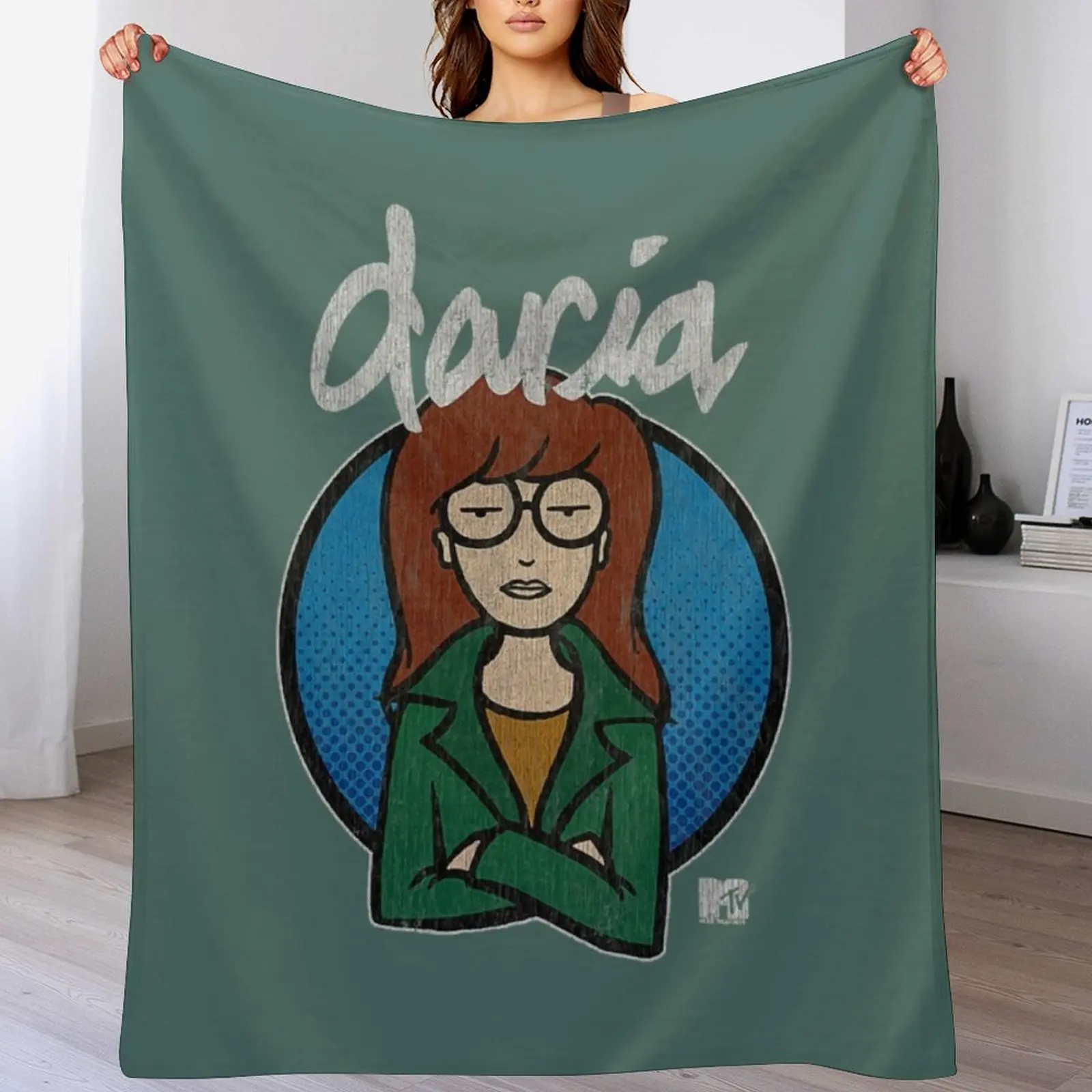 

Daria (2) Throw Blanket Lightweight Warm Blanket for Travel Camping