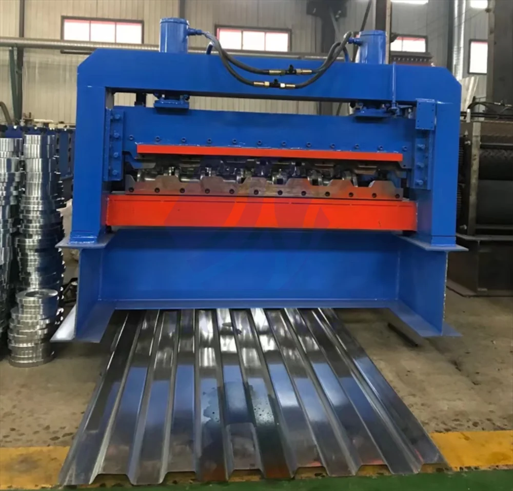 Auto Container Car Carriage Panel Car Plate Roll Forming Machine Motor PLC Controlled Steel Construction