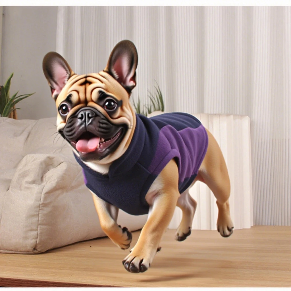 Fleece Vest Dog Sweater Warm Pullover Fleece Dog Jacket Winter Dog Clothes for Small Medium Dogs, Cold Weather Coat Pet Apparel