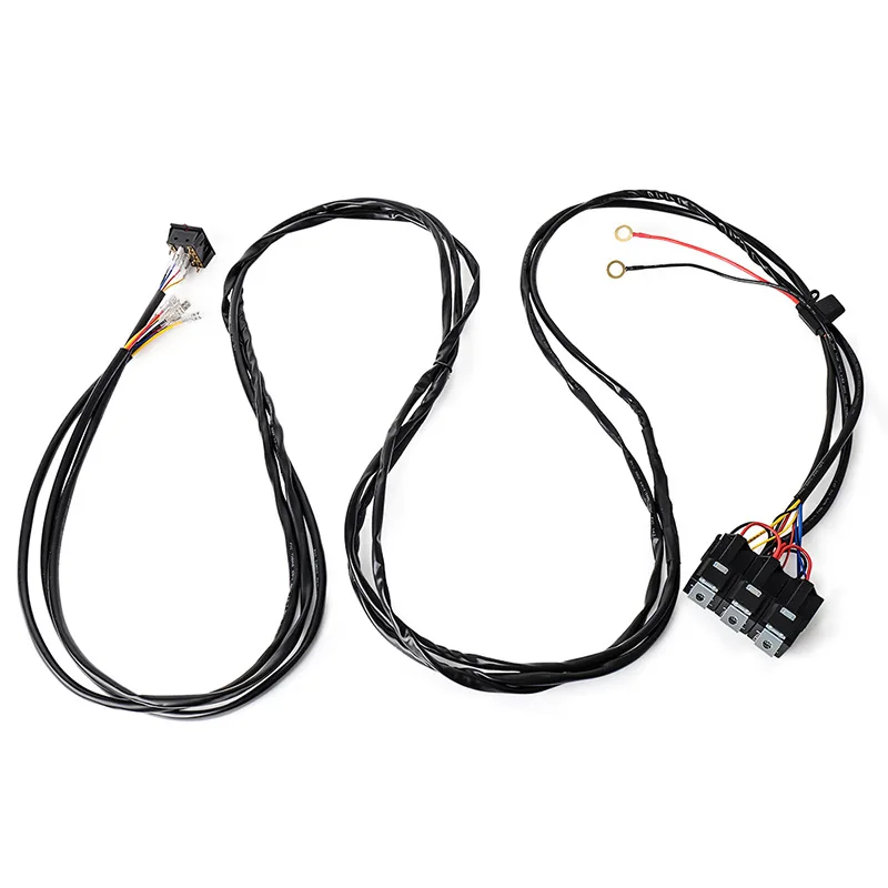 Kfz-Teile Geländewagen für Wrangler, modifizierte eins bis zwei 4-adrige LED-Arbeitsleuchte, geeignete Schalter-Drahtgruppe