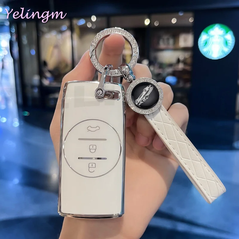 Auto Shell Fob Holder Accessories For Chery Tiggo 7 Pro 8 Pro Exeed Tiggo 2 3x Arrizo 5 Pro Gx 5x EQ7 TPU Car Key Case Cover
