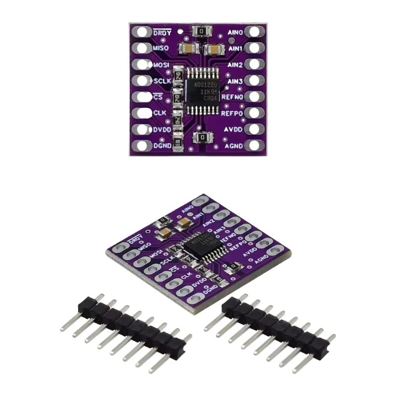 462D ADC16Bit/24Bit Converters Module MultiChannel Input Precise Measurement Low Power Consumption Sensors Interfaces Solution