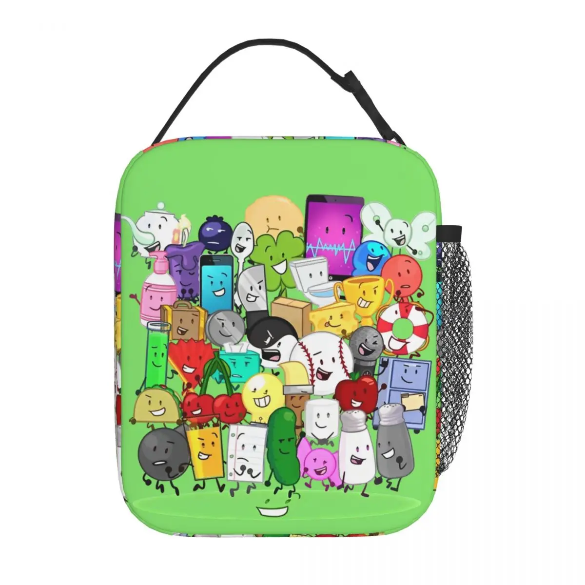 

The Gang's All Here Inanimates Insanitys Insulated Lunch Bags Cooler Bag Lunch Container Large Tote Lunch Box Food Storage Bags
