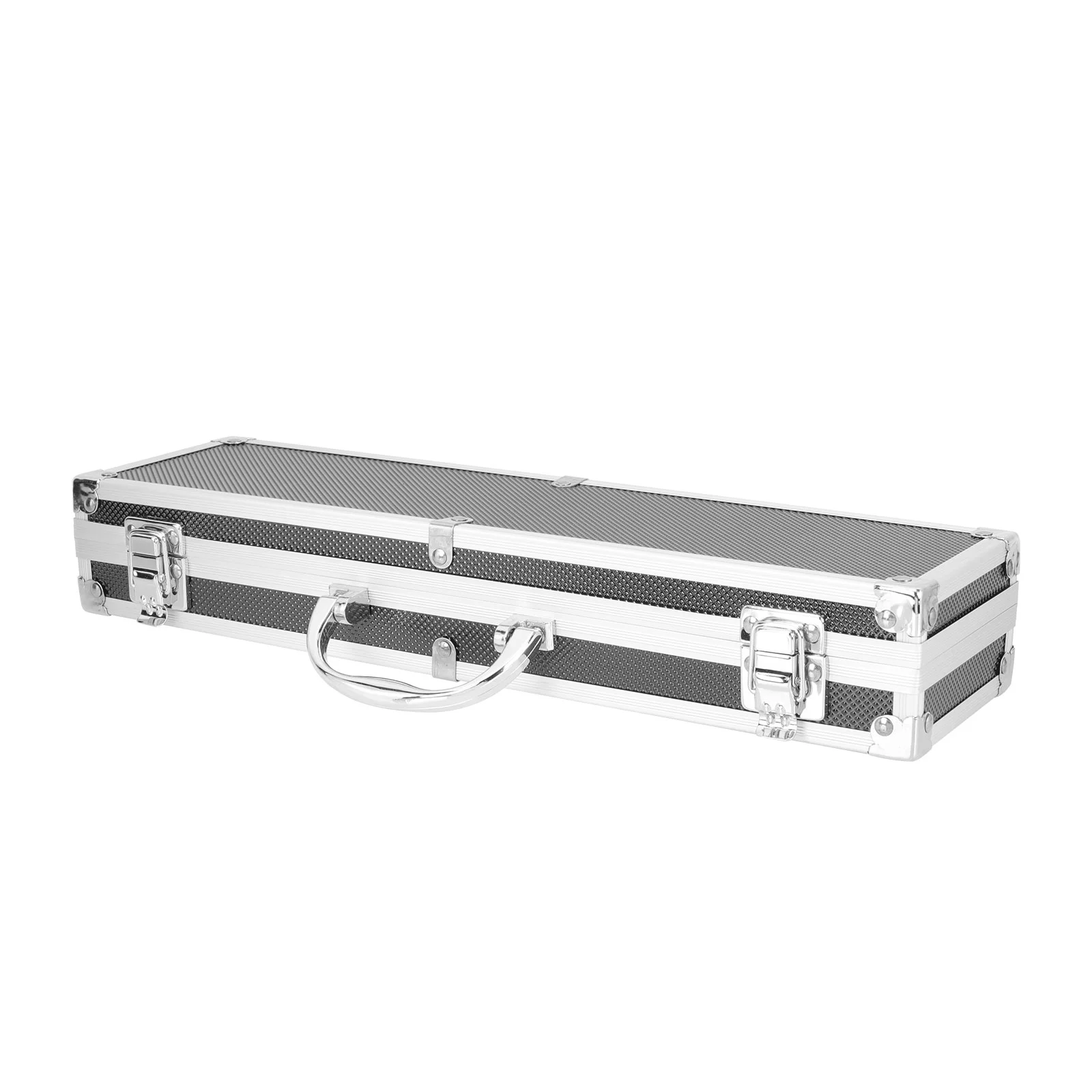 Suitcase Aluminum Toolbox Tools Container Organizer Sealing for Outdoor Anti-slip Handle Alloy Practical Travel