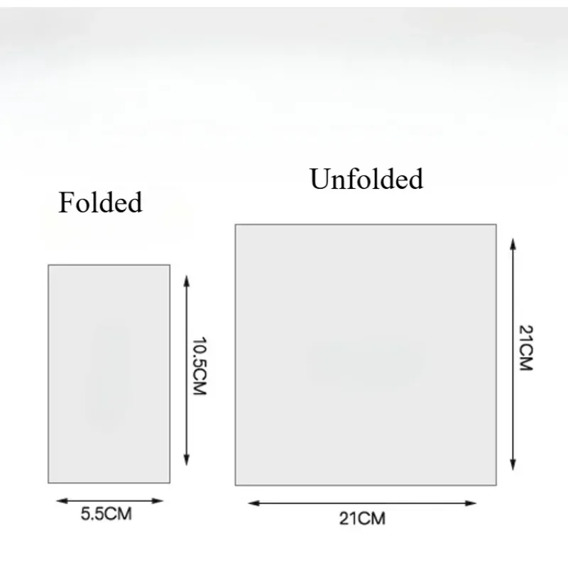 クリエイティブなカラフルなプリントハンカチ、ポータブルスモールパックナプキン、ドル柄のアートペーパータオル、3プライ、21x21cm、100個