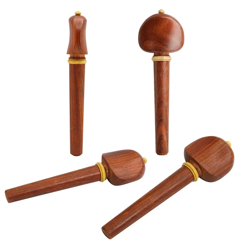 High-Grade Mahogany Cello Peg Knob Piano Shaft Handle Button Four Loaded Cello Special Musical Instrument