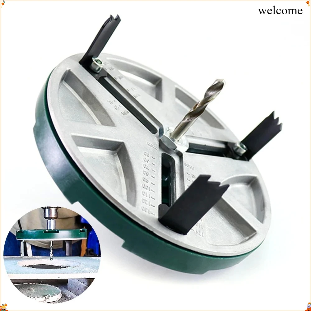

1Pc 45mm-130mm Adjustable Hole Saw WoodworKing Hole Cutter Cutting Tools For Plasterboard Softwood Board Home Improvement