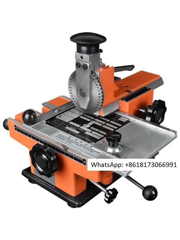 Metal nameplate marking machine small electric stainless steel nameplate aluminum manual marking machine JN-360