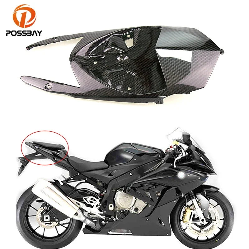

Real Carbon Fiber Motorcycle Rear Under Seat Panel Fairing Tail Light Panel Cover Guard for BMW S1000RR 2015 2016 2017 2018