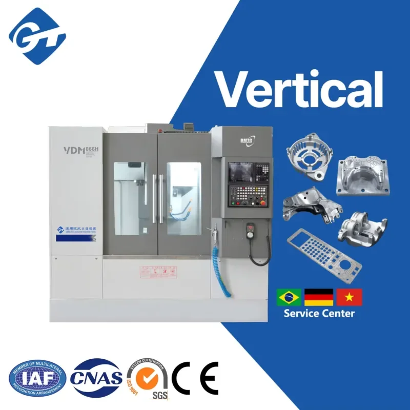 GT for VDM866H New 4-Axis High Speed CNC Vertical Machining Center BT40 Spindle