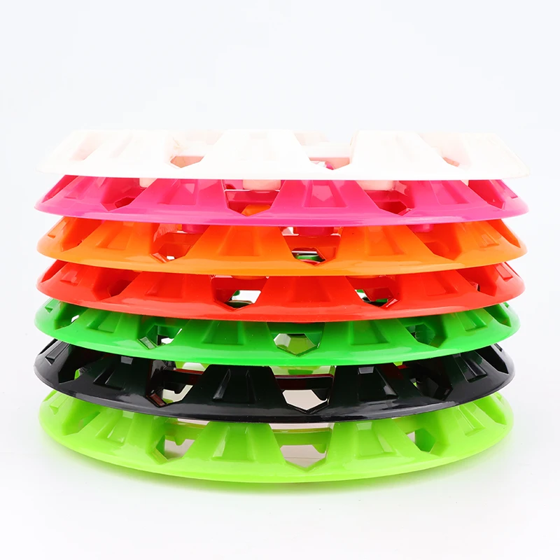 4pcs 8-inch ATV Wheel Trim Hub Protection Decor Rim Cap Universal Vehicle All Terrain Wheel Plastic Cover Fit to 8 inch Wheels image 4