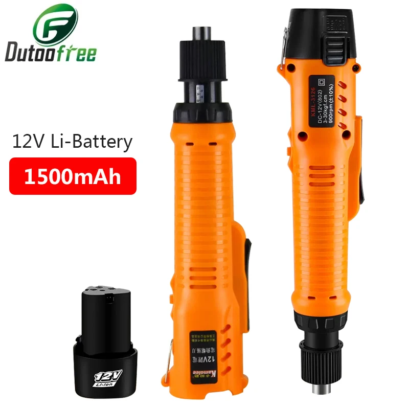 12V Cordless Electric Screwdriver Rechargeable Battery Power Screwdriver Portable Electric Screw Driver for Home DIY Repair Tool