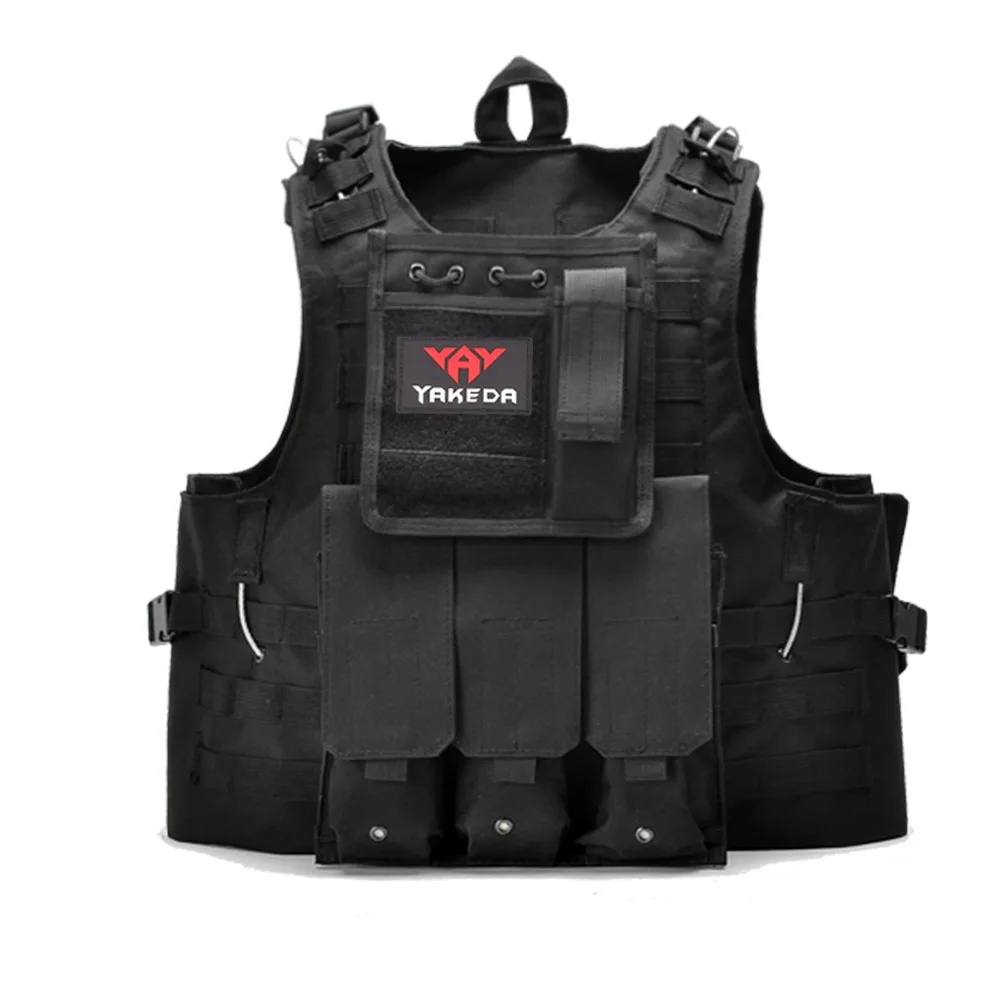 

On SALE Outdoor Fishing Vest Pouch Molle System Body Protected Training Uniform Fast Release Buckle Tactical Vest