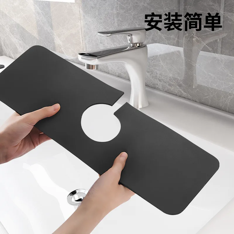 Xiaomi Kitchen Faucet Pad Diatomite Absorbent Fast Drying Bathroom Basin Splash-Proof Guard Drip Catcher Bottom Sink NonSlip Mat