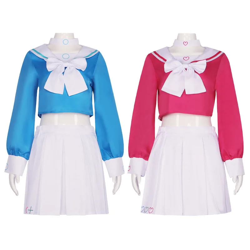 Blue Archive Cosplay orm Haruona Matrozenpakje Halloween Rollenspelkostuum Traditionele Chinese kleding voor dames Toneelkostuum
