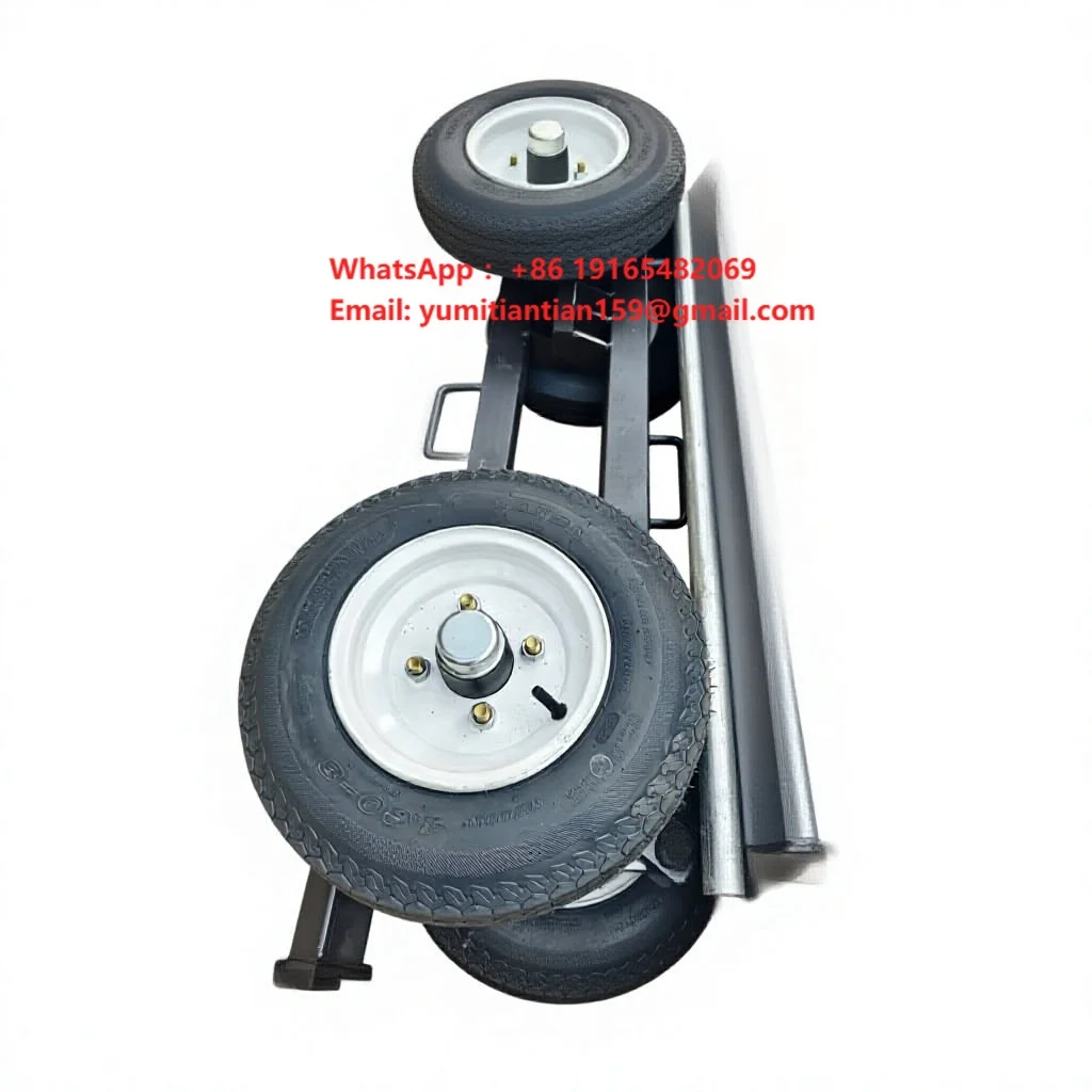 Tow Truck Rescue Vehicle A-type Auxiliary Wheel Four-wheel Sanitation Sprinkler Truck Parts Vacuum Tire Hub Thickened Assembly