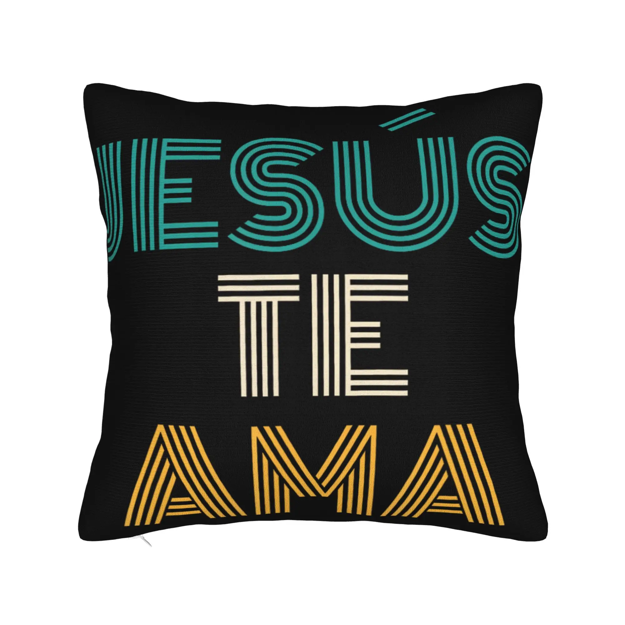 Decorative Pillowcases Jesus Esperanza Devida Spanish  Merchandise Car  Throw Pillow Case Cover Square Multi-Size