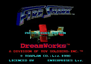 Fire Shark 16bit MD Game Card per Sega Mega Drive per sistema Genesis