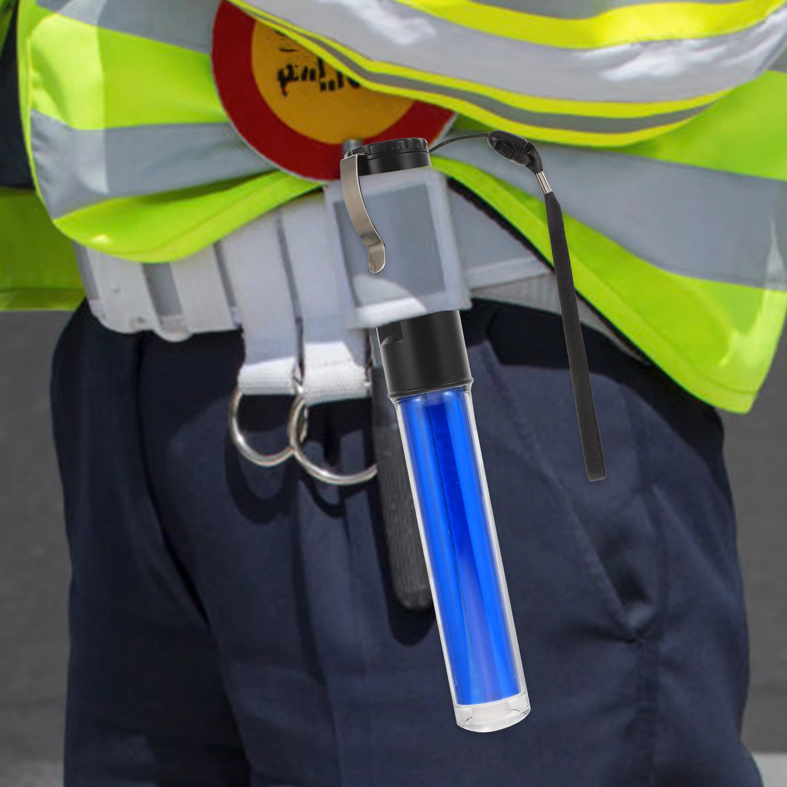 

LED Flash Sticks Durable ABS Material Party Decorative Traffic Baton Light Glow Reusable Cheering Stick Kids Concert Portable