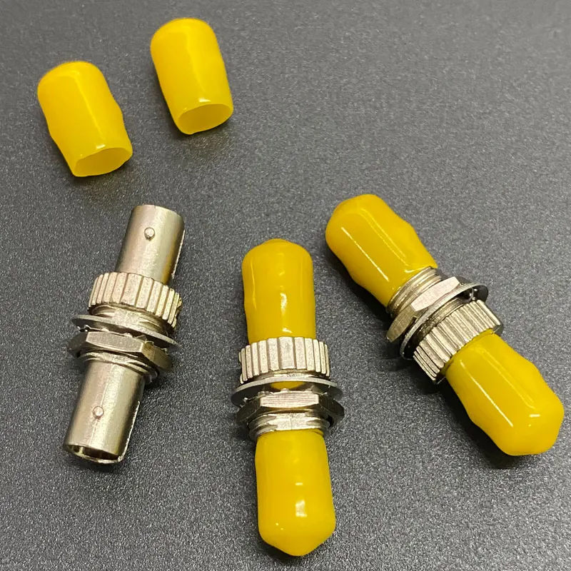 

50 Pieces High Quality Fiber Optic Adaptor ST to ST Singlemode Single Cable Connector Coupler