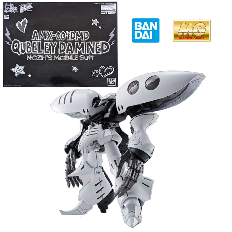 

Bandai Namco PB MG 1/100 Qubeley Damned 20Cm Anime Original Action Figure Gundam Model Kit Assemble Toy Birthday Gift Collection