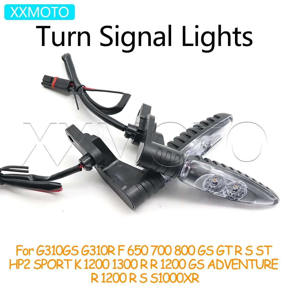 For BMW G310 GS R C 600 F 650 700 800 GS GT R S ST ADV K 1200 1300 R GS S1000XR Motorcycle Rear Turn Signals Lights Indicators
