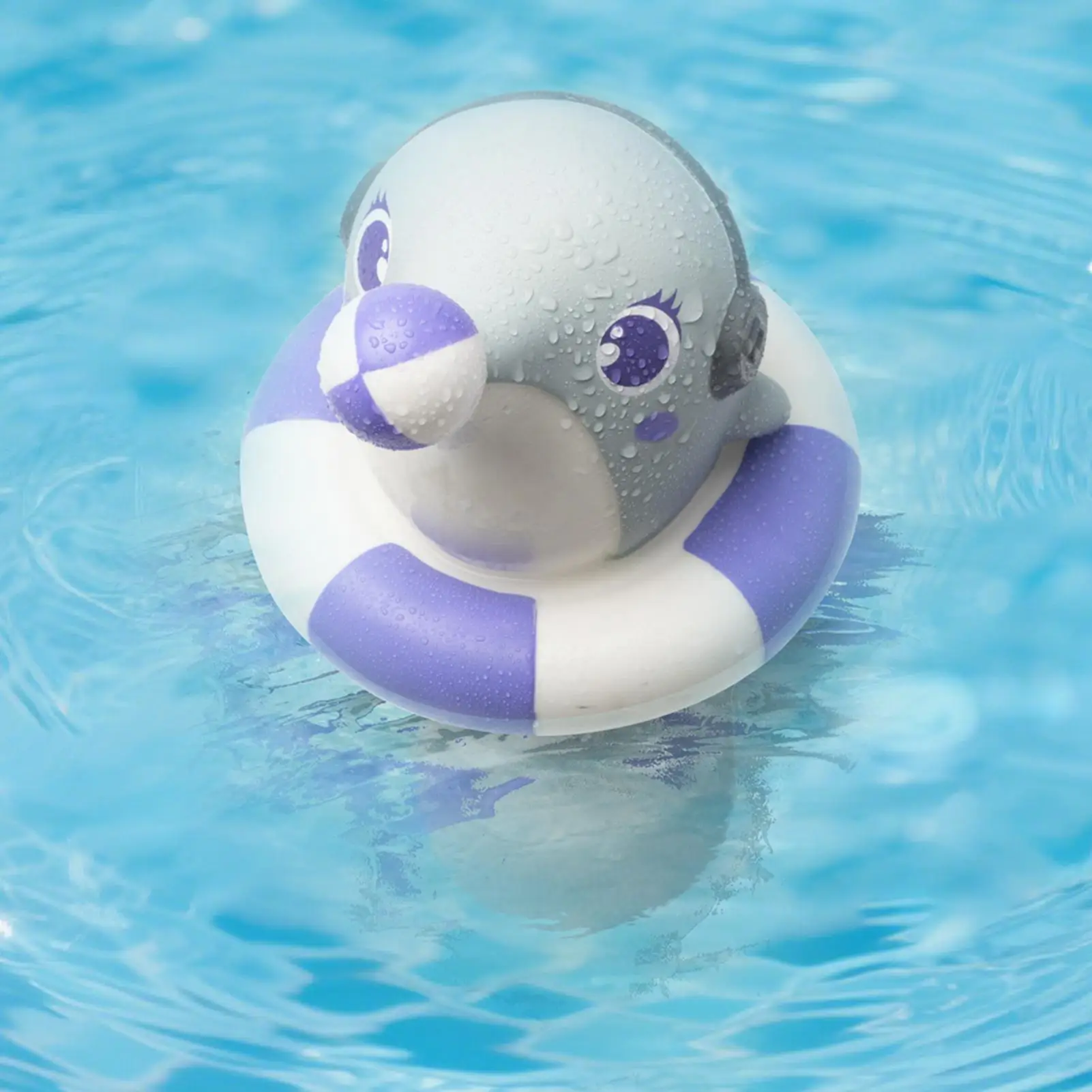 

Dolphin Shape Not Sinking Floating Dispenser Swimming Pool Chemicalfloater Chlorine Bromines Tablets Floating Dispenser Spa Tub