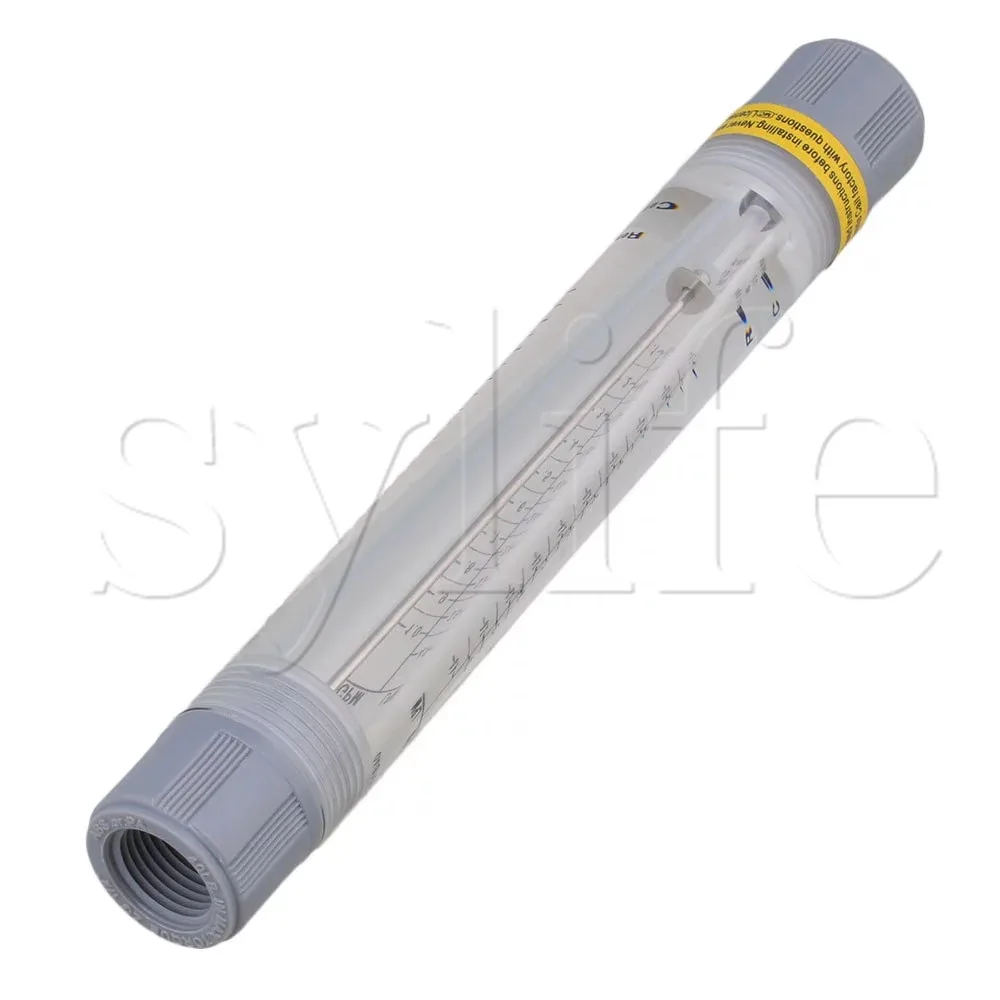 LZM-15G Tube Flowmeter Flow Meter for Water Liquid 0.1-1GPM 0.4-4LPM