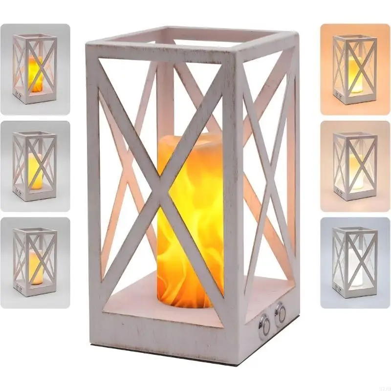 Pack of 1 Old Camping Lamp Rechargeable Battery Transportable Thin Plan Soft Gentle Light for Indoor and Outdoor Use 37JD