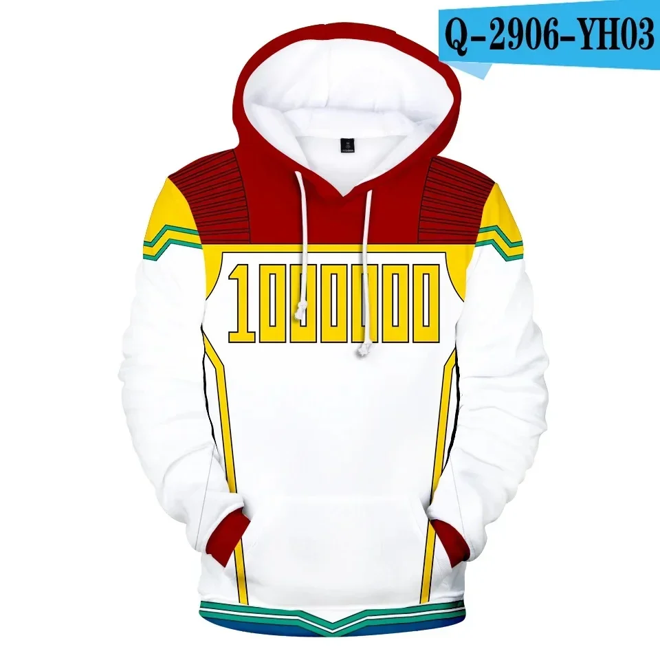My Hero Academia Midoriya Izuku All Might Cosplay Kostüm Schuluniform Boku No Hero Academia 3D-Druck Herren Hoodies Sweatshirts – Detail 10