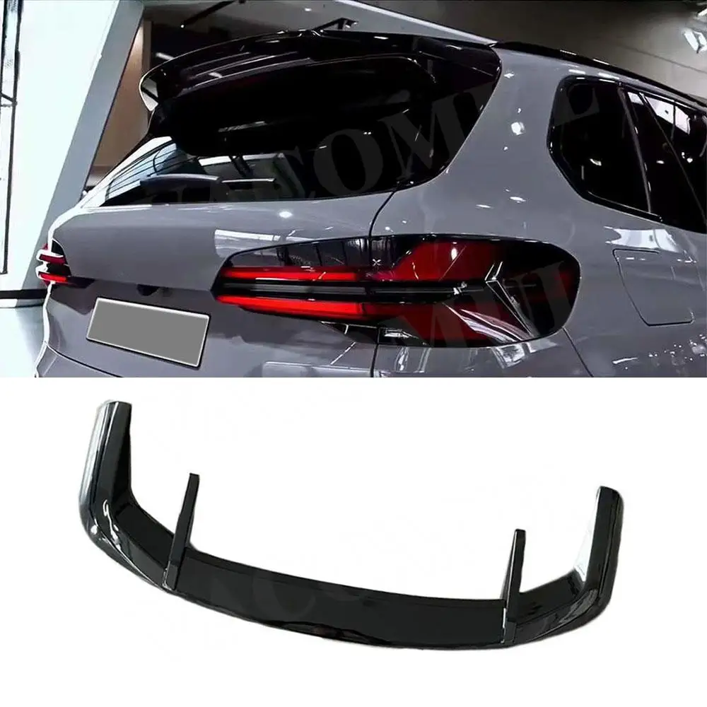 VACOMUL For BMW X5 G05 LCI M Sport 2023+ Rear Trunk Spoiler Wing Rear Roof Spoiler Decor Car Body Kits Back Boot Trunk Wing