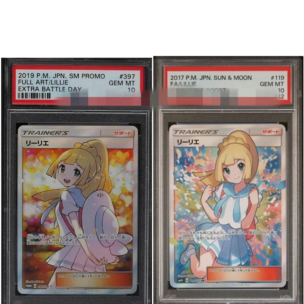 

Карты Lillie Trainer DIY Animes PTCG JAPANESE # Игрушка-карточка SM-P Authentication класса 10, 397 119 066
