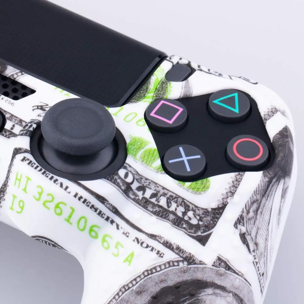 Slip Silicone Protective Skin Case for Sony PlayStation 4 PS4 Controller Protection Case for PS4 Pro Slim Gamepad Accessories