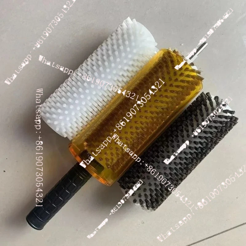 

Электрическая роликовая щетка для нанесения воска на сноуборд, 19 см, набор для воскования сноубордов, нейлоновая щетка, щетка из конского волоса