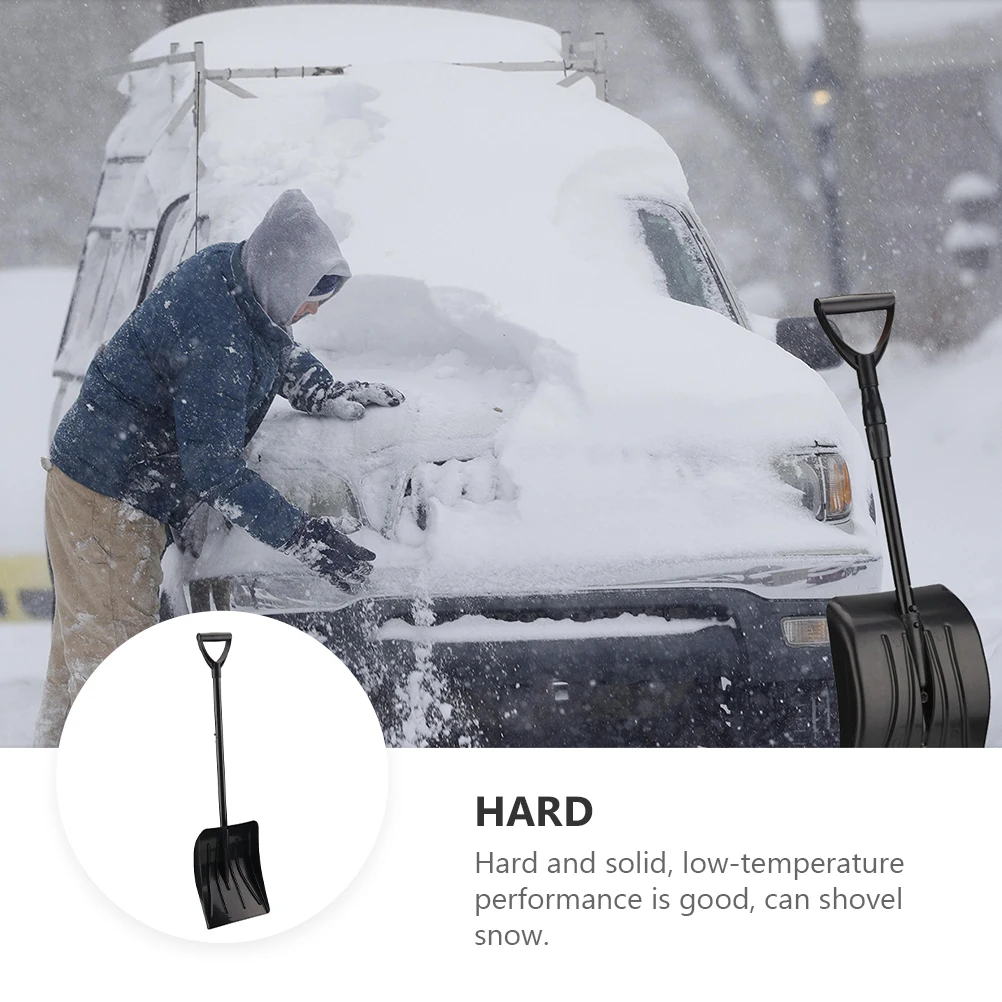 

1pc Shovel For Car Adjustable Telescopic Snow Removal Tool With Snow Guide Groove Outdoor Car Bike Electric Vehicle