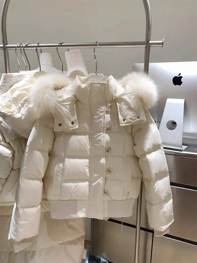 الأمريكية الرجعية نمط قصيرة مقنعين سترات فو الفراء طوق طويلة الأكمام المرأة لون نقي Vintage معطف جاكيت زيبرا الخريف الملابس #6