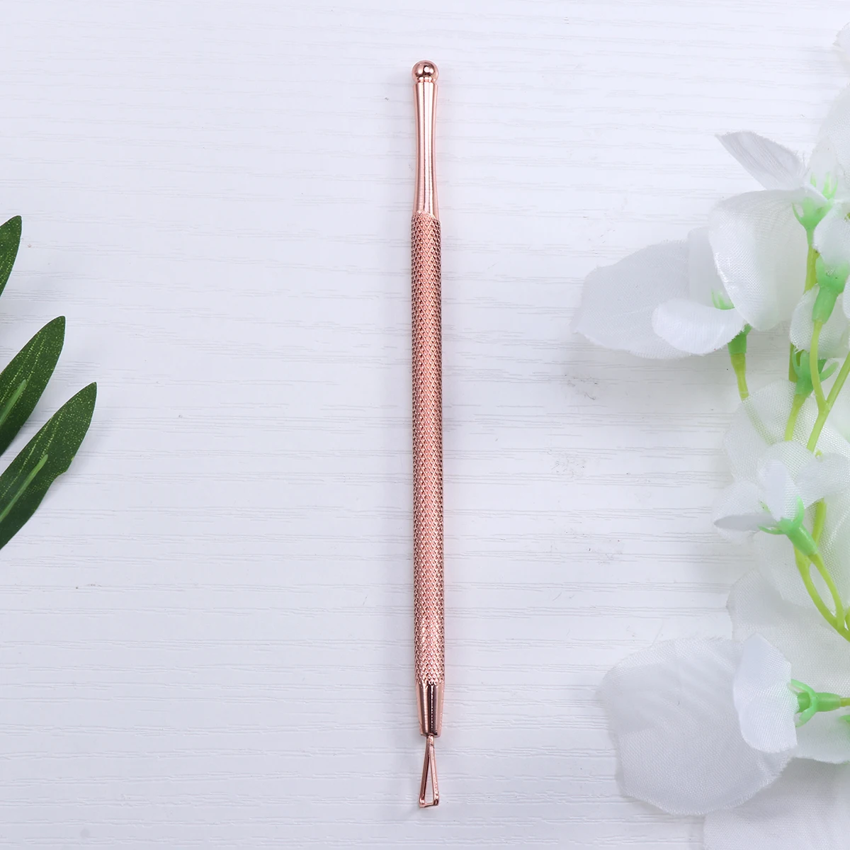 

Rose Uv Gel Triangle Cuticle Pusher Peeler Scraper Mini Manicure Pedicure Tool Lightweight Portable Dead Skin