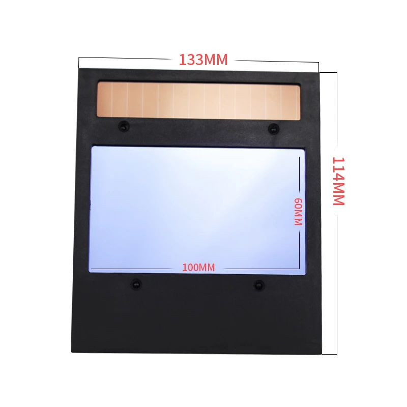 Welding Lens Solar Automatic LCD Dimming Welding Helmet Filter Goggles Welding Lens Panel Replacement Filter