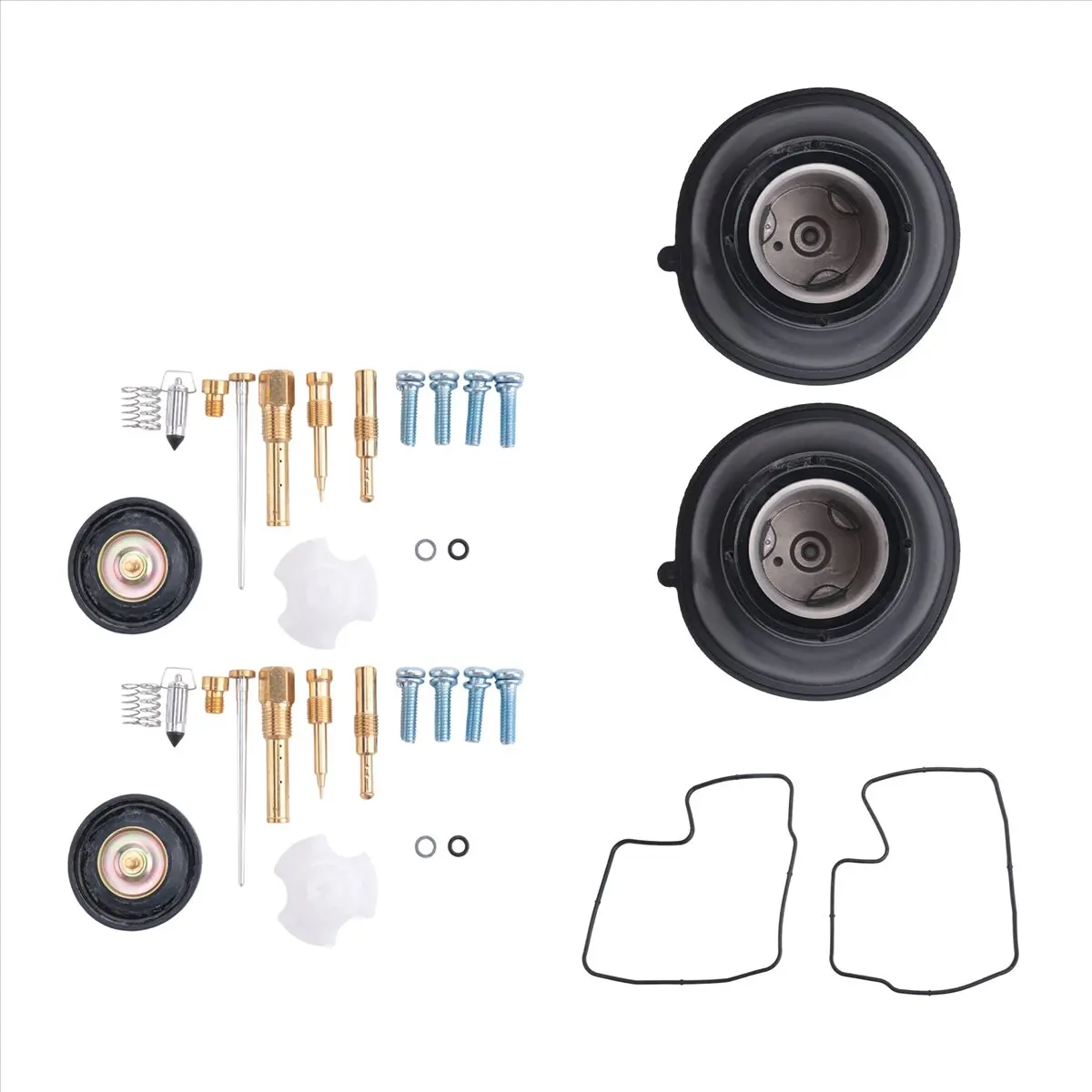 ABBQ SALE 2Pcs Carburetor Repair Kit for Steed Shadow VT VLX 600 88-98 Replacement