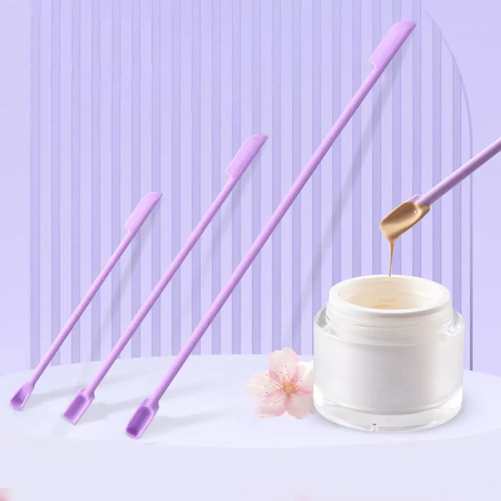 

Last Drop Scoop Cosmetic Beauty Tools Kitchen Accessories Cosmetics Spoon Silicone Spatula Makeup Brushes Deep Bottle Scraper