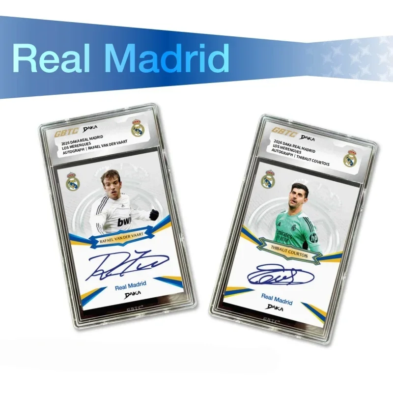 DAKA 2025-26 Season Real Madrid LOS MERENGUES Soccer Card Official Rare Player Autograph Football Trading Collectible Card Gift