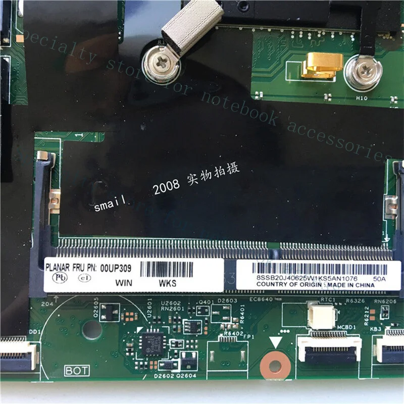 A+  For Lenovo Thinkpad S3 Yoga14 Motherboard I5-4210U 00UP309 48.01110.0021