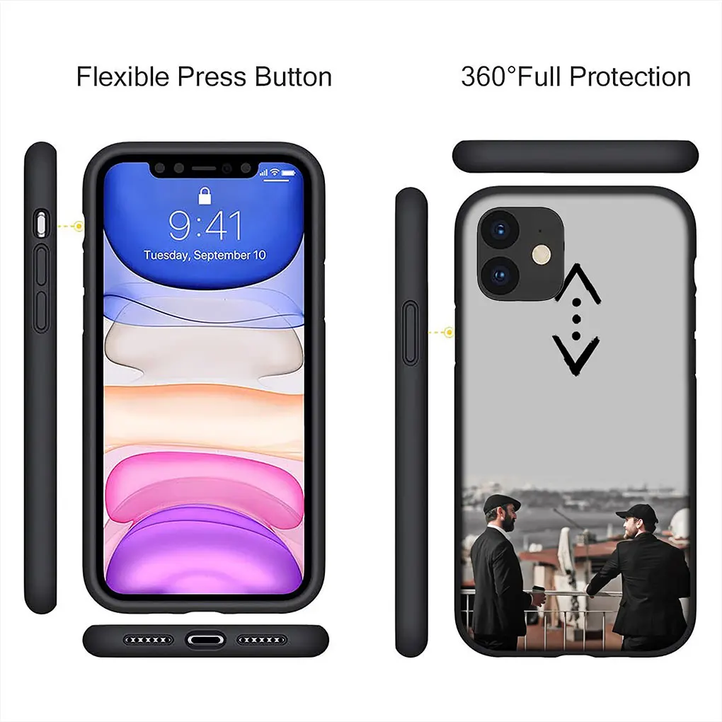 Turcja Cukur TV Soft Cover Case dla iPhone 14 13 12 Mini 11 Pro X XR XS Max 6 7 8 6S Plus + SE Obudowa telefonu