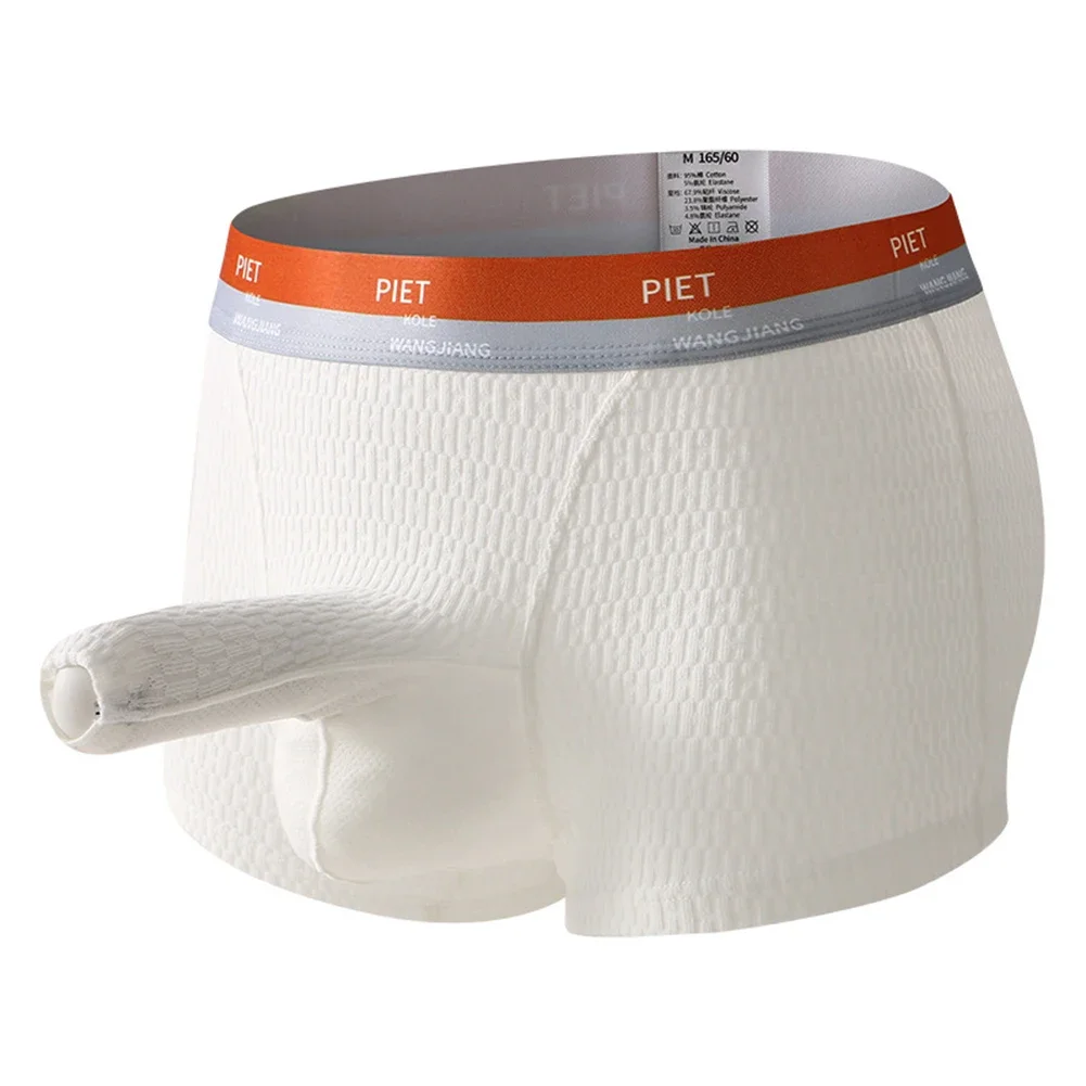 

Male Panties Men Underwear Boxer Briefs Breathable Elephant Nose Jockstrap Lightweight Low-rise Pouch Sexy Soft