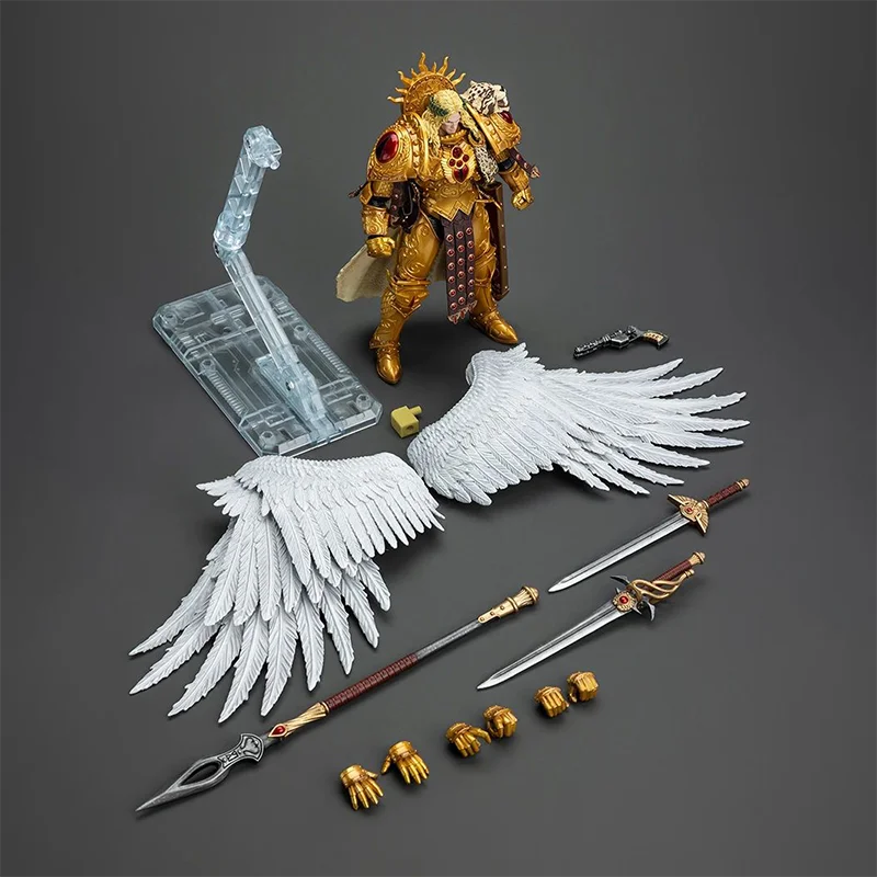 JOYTOY Warhammer The Horus Heresy Action Figures 1/18 مقياس ملائكة الدم Sanguinius Primarch of the IX Legion لعبة مجسمة عسكرية