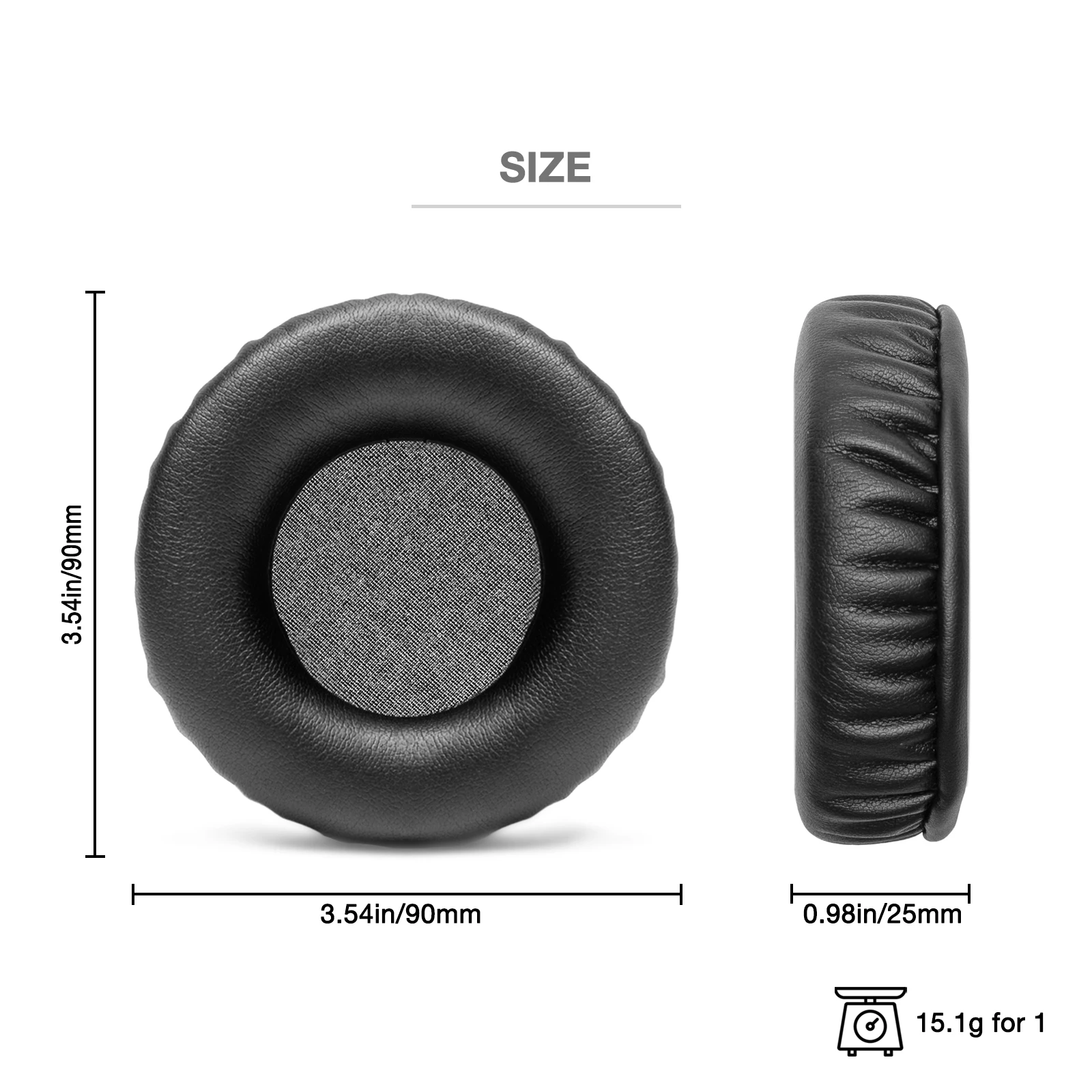HDJ X5 X7 X10 Replacement Ear Pads For Pioneer HDJ-X7 HDJ-X5 HDJ-X10 DJ Headphones Premium Protein Leather