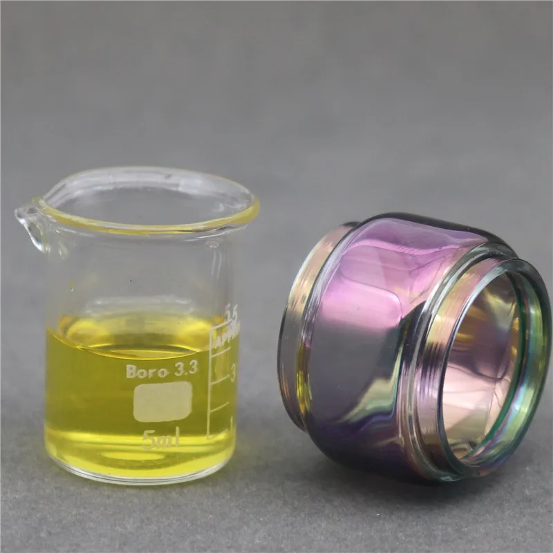 BUBBLE szklane Tube miarka Zeus RTA Dual X mesh zbiornik Sub Ohm ZX II FLI Aegis Legend 2 L200 S100